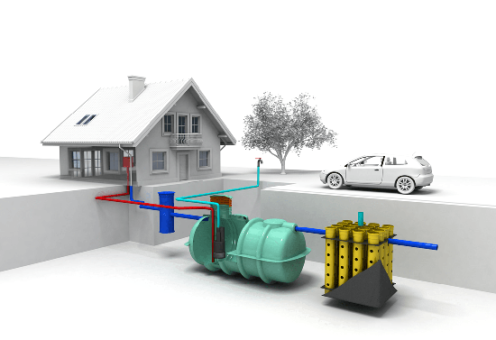 3D model of a rainwater barrel