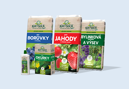 Agro CS a.s.- redesign řady Natura pro biopěstování