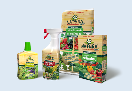 Logo and packaging of organic gardening product line